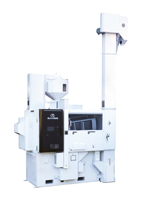 サタケ SAXESのラインアップを拡充 8インチ籾摺機発売 遠赤乾燥機Vモデルチェンジ SAXES8インチ籾摺機